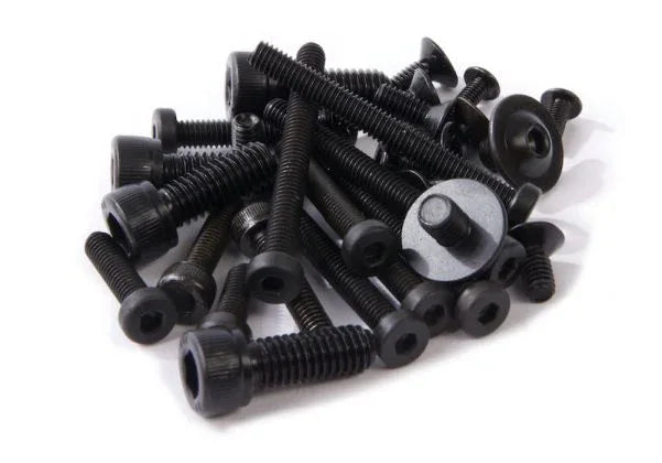 SILVERBACK SPARE SCRE collection of black screws suitable for various applications