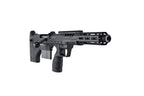 SILVERBACK SRS 16 Black Sniper Rifle with Adjustable Stock and Tactical Design