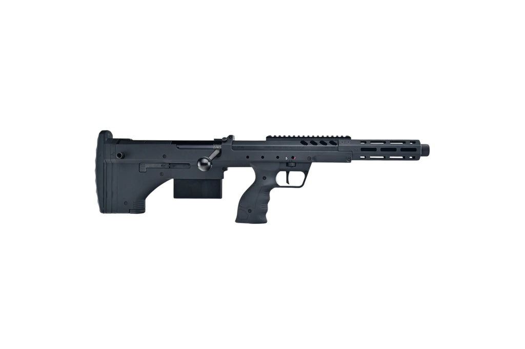 SILVERBACK SRS 16 Sniper Rifle with sleek design and adjustable stock for precision shooting