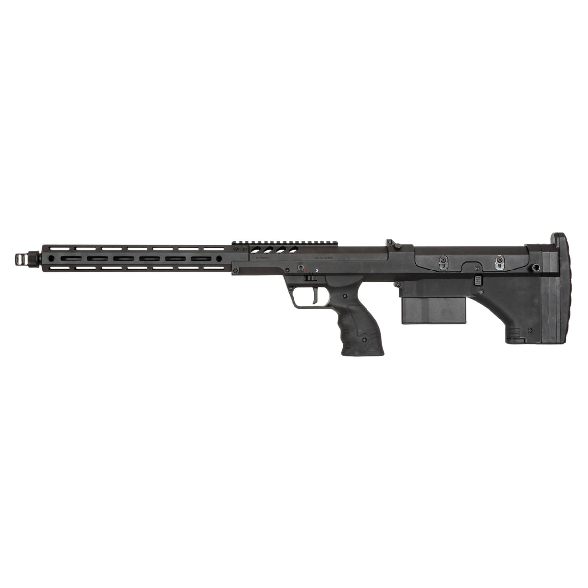 Silverback SRS sniper rifle with sleek design and adjustable stock for precision shooting
