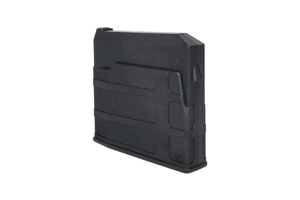 SILVERBACK TAC-41 110RDS MAGAZINE in black, designed for reliable performance in airsoft guns