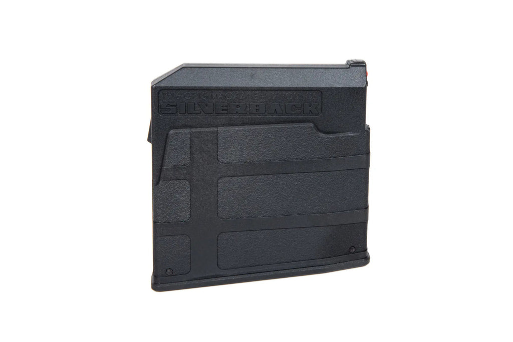SILVERBACK TAC-41 110RDS MAGAZINE in durable black design for airsoft firearms