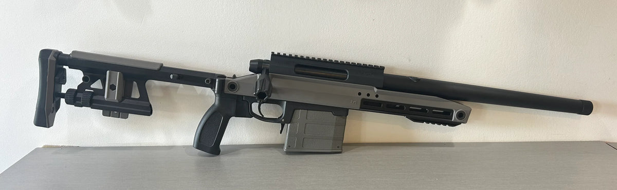 Silverback TAC41A sniper rifle by District Airsoft with adjustable stock and sleek design