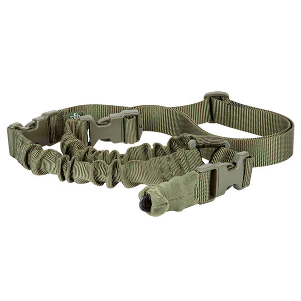 Valken Single Point Sling in Olive Drab with Adjustable Features for Tactical Use