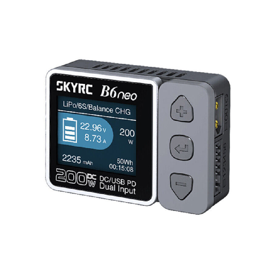 B6 NEO SMART BALANCE BATTERY CHARGER with LCD Display for LiPo and LiFe Batteries
