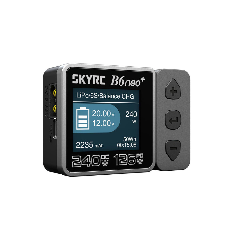 SKYRC B6 NEO SMART BALANCE BATTERY CHARGER with LCD Display for Efficient Battery Management