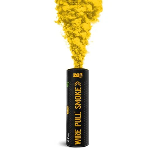 Grenade fumigène ENOLA GAYE SMOKE GRENADE wp40 avec fumée jaune dense pour signalisation
