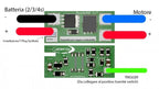 SOFTAIR ACTIVE BRAKE MICRO MOSFET circuit board showing connections for battery, motor, and trigger.