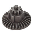SOFTAIR BEVEL GEAR with fine teeth design for improved performance in airsoft gear systems
