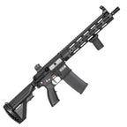 SPECNA ARMS Black AEG with Advanced Rail System and Ergonomic Grip for Airsoft Players