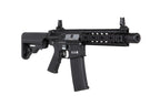 SPECNA ARMS C05 AEG AIRSOFT rifle in black with adjustable stock and tactical rail system