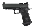 Army Armament Staccato Airsoft Pistol with Textured Grip and Enhancements for Realistic Gameplay