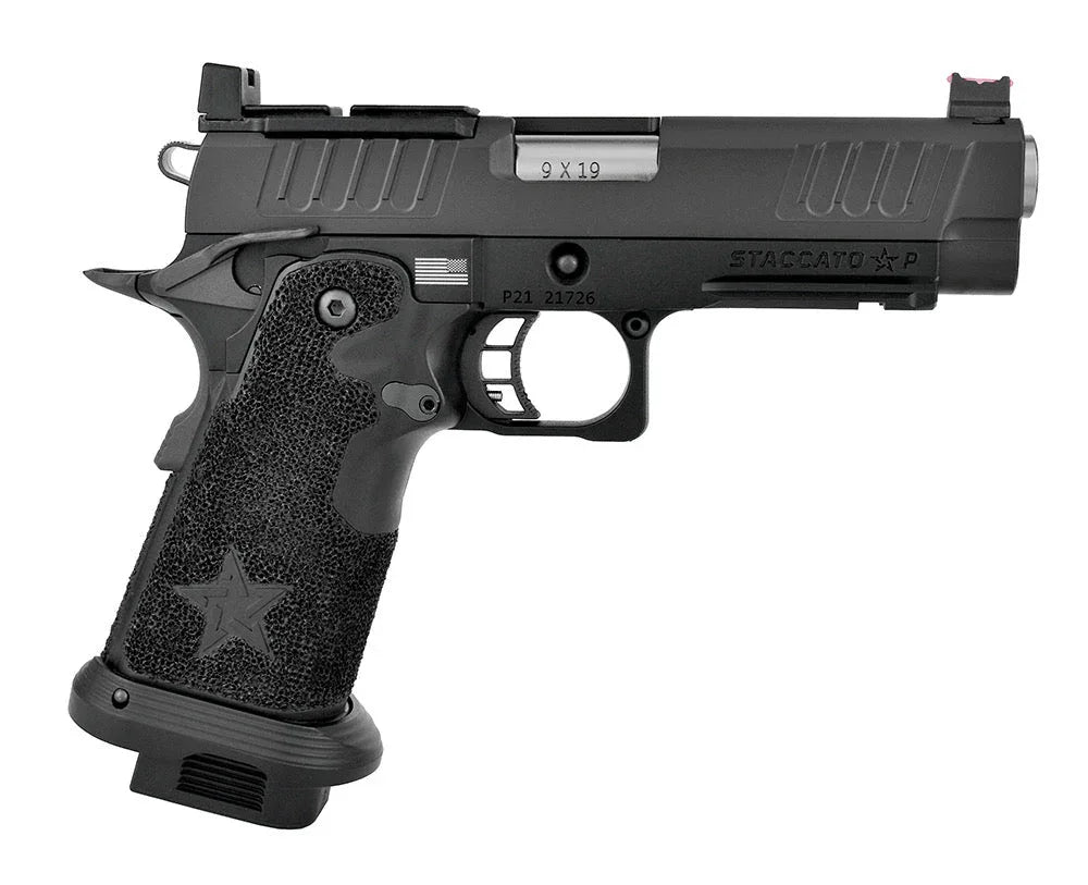 Army Armament Staccato Airsoft Handgun Model with Textured Grip and Realistic Features