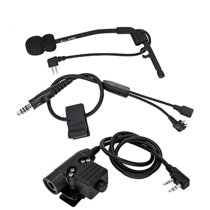 TAC-SKY Y-CABLE KIT for headsets with microphone and audio connectivity features