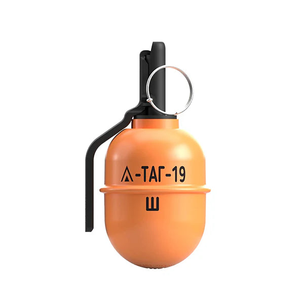 Taginn TAG-19 Orange Smoke Grenade for Outdoor Activities and Events