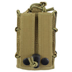 CYBERGUN FIREPOWER MAGAZINE POUCH in olive green with durable webbing and adjustable straps