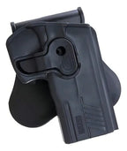 Cytac Taurus Holster designed for secure firearm storage and quick access shown in black color