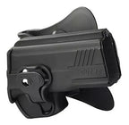 Cytac Taurus Holster in Black, designed for secure firearm carrying with adjustable retention