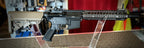 District Airsoft GBBR tokyo marui mk18 side view with tan adjustable stock black receiver and quad rail