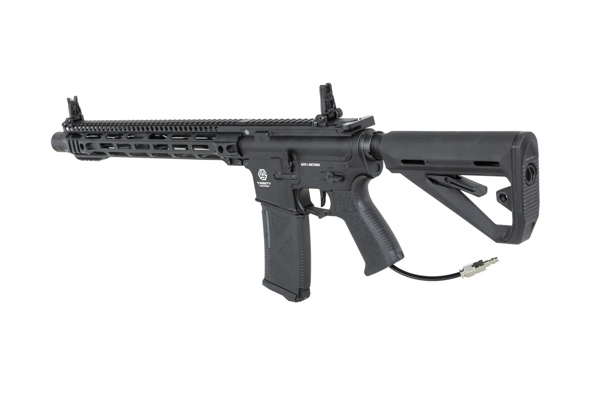 Trinity Armament HPA Rifle with Sleek Design and Adjustable Stock for Enhanced Performance