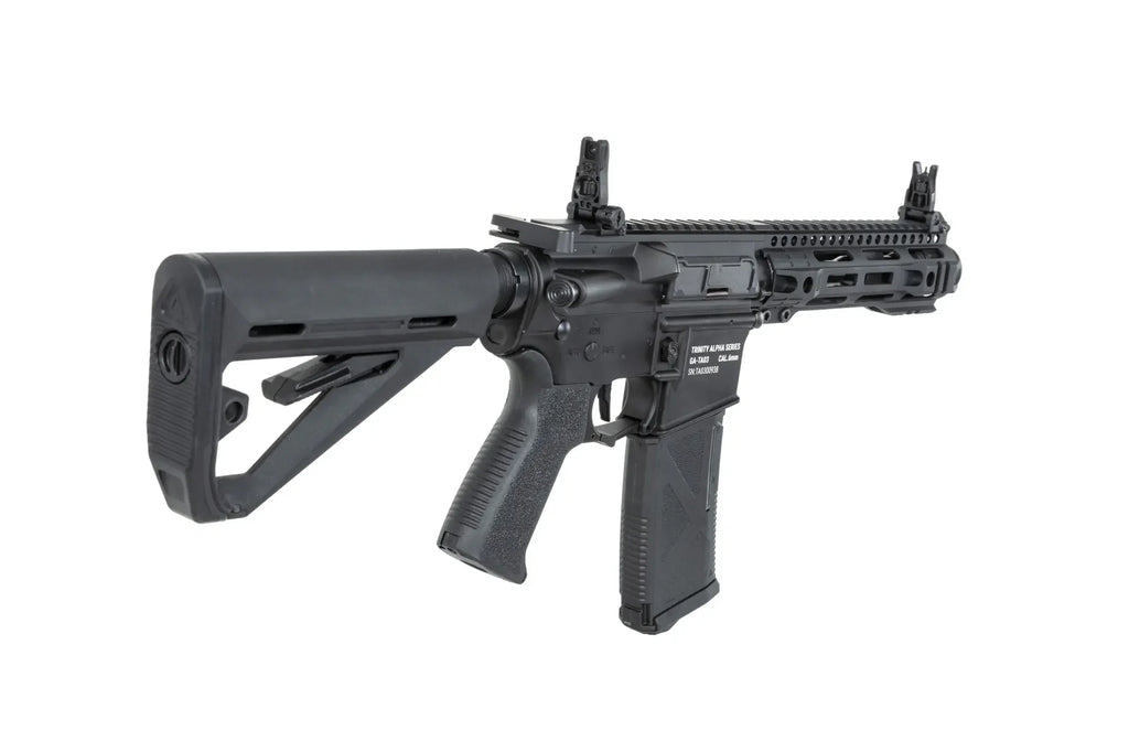 TRINITY ARMAMENT AEG Airsoft Rifle with Adjustable Stock and Rail System for Tactical Use