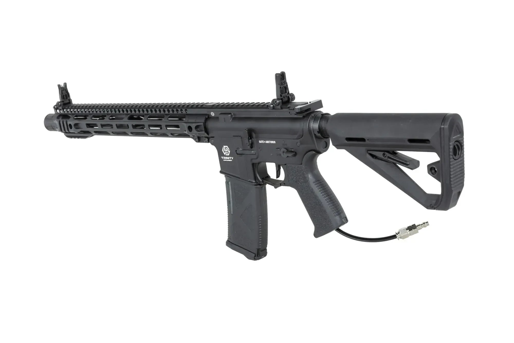TRINITY ARMAMENT GA-TA02P HPA airsoft rifle with tactical rail and adjustable stock