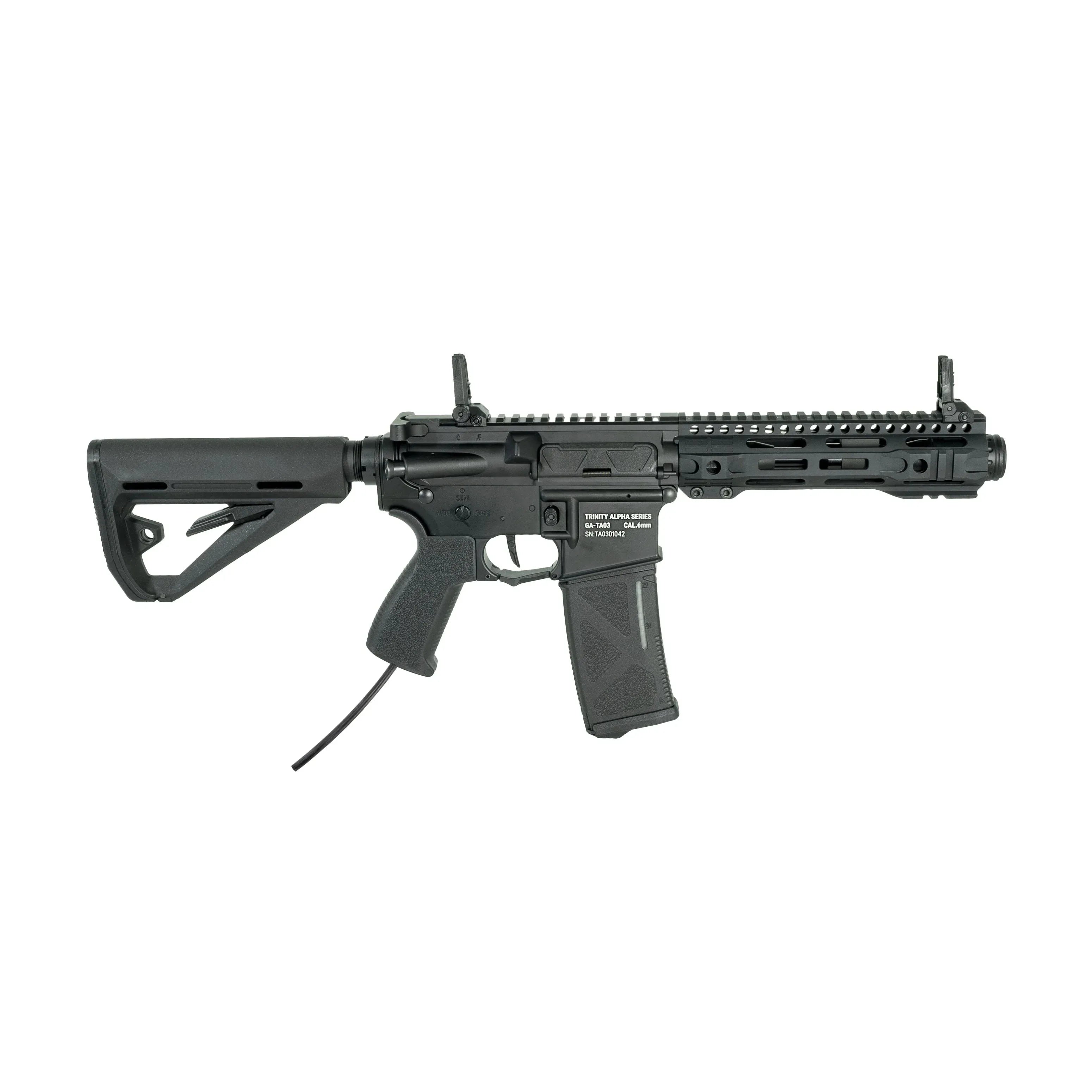 Trinity Armament GA-TA03P HPA Airsoft Rifle with Adjustable Stock and Tactical Rail System
