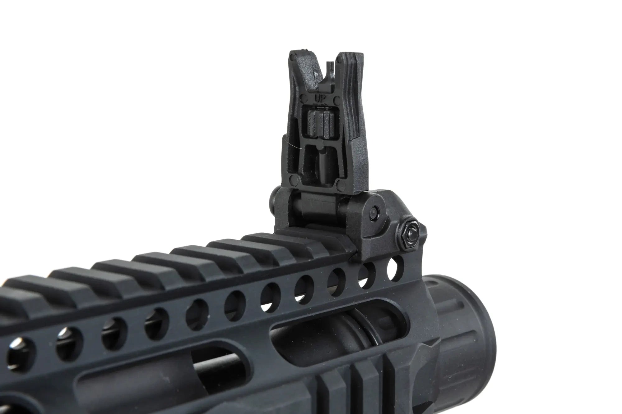 TRINITY ARMAMENT rail-mounted backup sights for tactical rifles, featuring durable construction