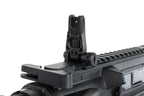 TRINITY ARMAMENT AEG with adjustable rear sight and sleek black finish for enhanced accuracy