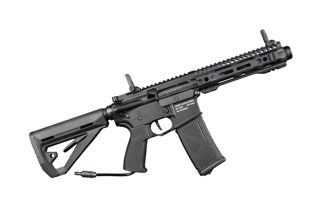 TRINITY ARMAMENT HPA System Rifle with Adjustable Stock and Rail for Tactical Use