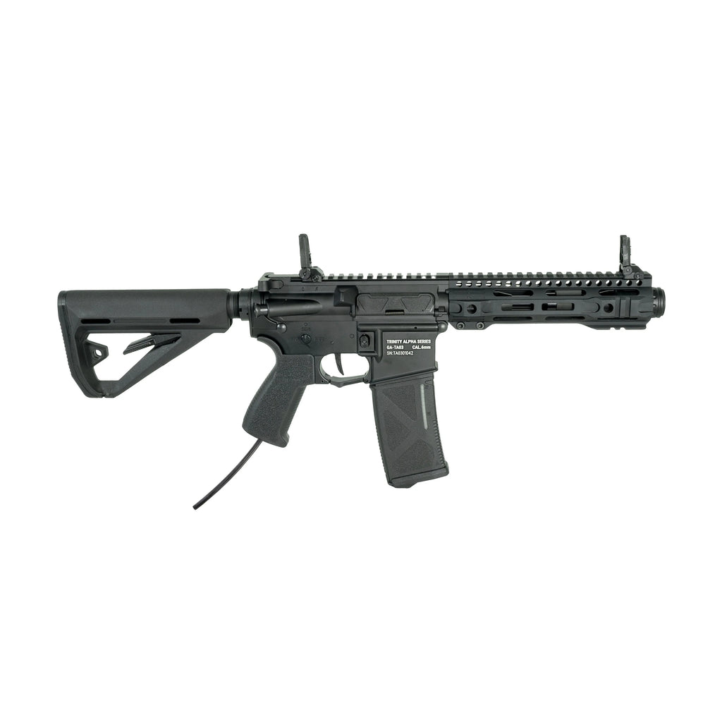 TRINITY ARMAMENT HPA Rifle with Adjustable Stock and Tactical Handguard for Precision Shooting