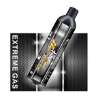 ULTRA FORCE AIRSOFT BLACK GAS 18kg canister designed for high-performance airsoft shooting