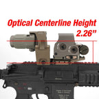 HOLY WARRIOR FAST STYLE MOUNT for tactical accessories with an optical centerline height of 2.26 inches