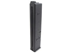 KWC UZI magazine in black with a capacity indicator for airsoft enthusiasts