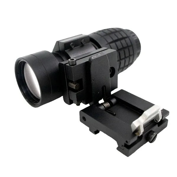 VALKEN 3X MAGNIFIER SCOPE with adjustable mount for enhanced aiming accuracy in tactical settings