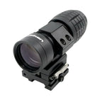 Valken 3x magnifier with durable mounting for enhanced shooting accuracy and precision