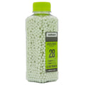 Valken Accelerate Bio Tracer .28 Airsoft BBs in a clear bottle for high-performance airsofting