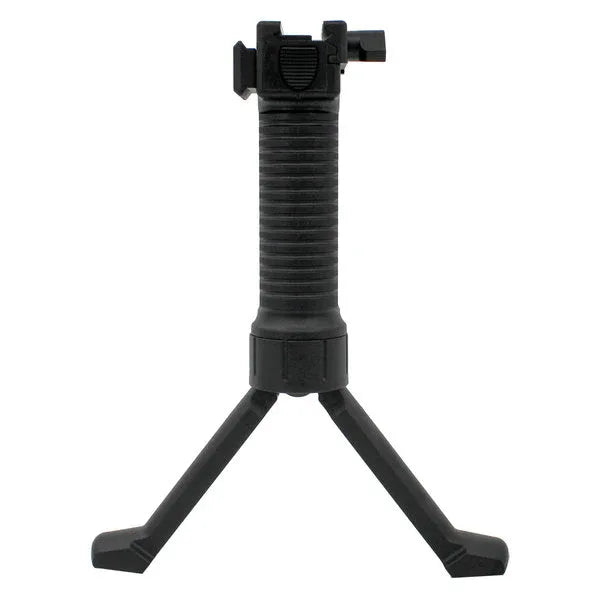 VALKEN KILO BIPOD GRIP in black with adjustable legs for improved stability in shooting activities