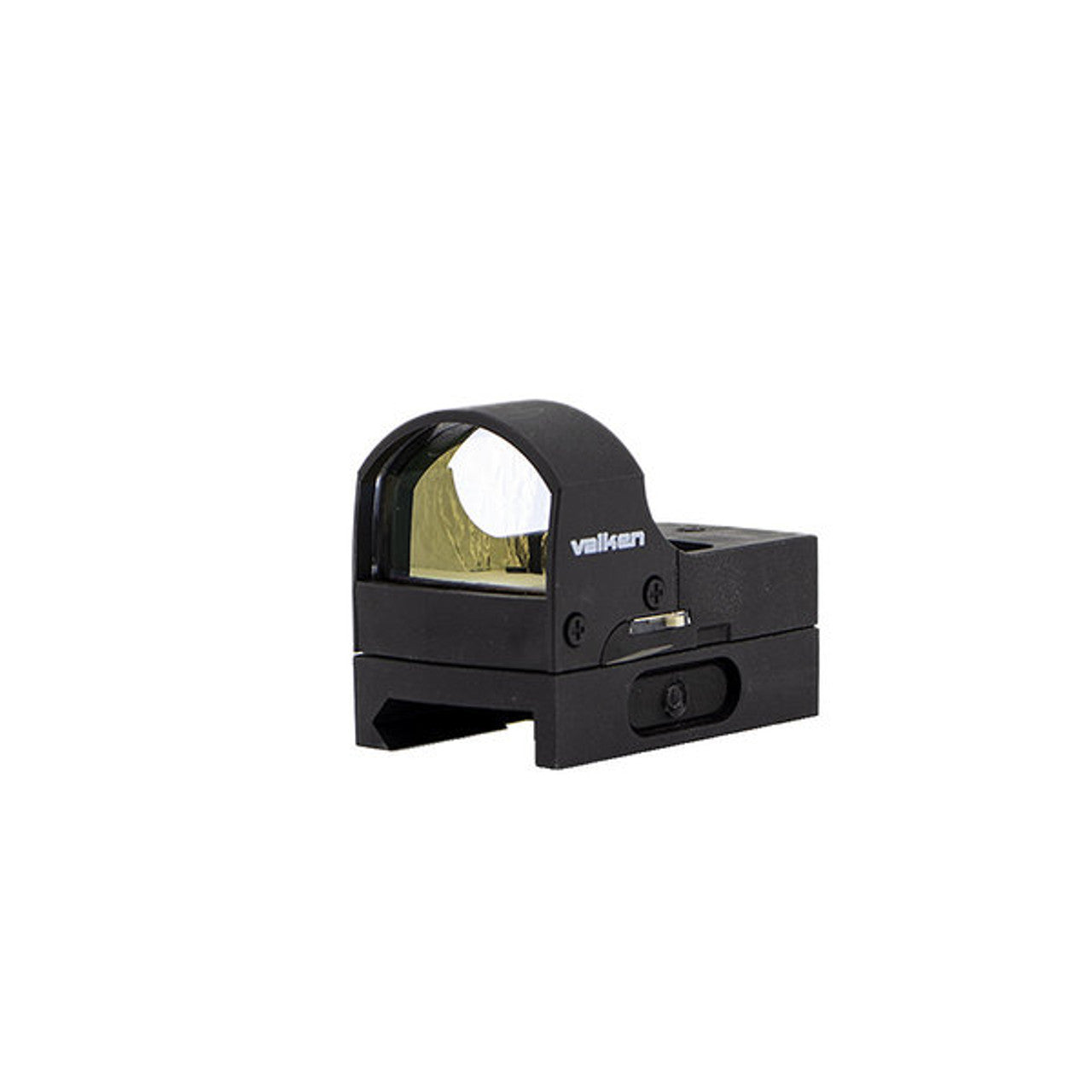 VALKEN MICRO RED DOT AIRSOFT compact black reflex sight with tinted lens and low profile mount