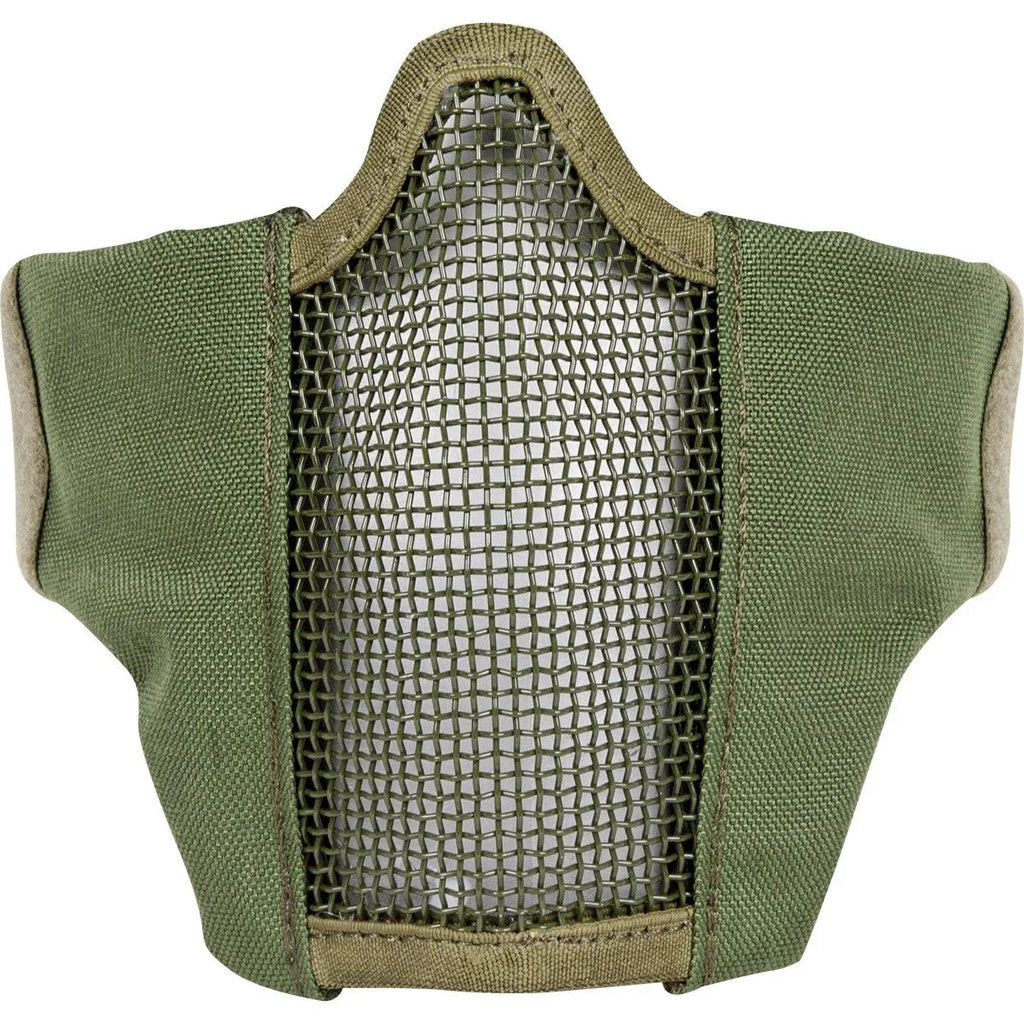VALKEN TANGO MESH MASK in green, designed for protection and breathability during paintball games
