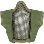 VALKEN TANGO MESH MASK in green, designed for protection and breathability during paintball games