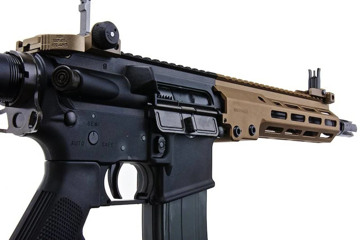 VFC Urgi Airsoft Rifle with a sleek design and tactical features for enhanced performance