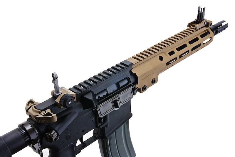 VFC URGI rail system on an airsoft rifle showing enhanced grip and mounting options