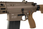 VFC UMAREX GBBR DMR AIRSOFT Rifle in Tan with Detailed Receiver and Magazine