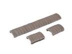 WADSN TACTICAL INDEX CLIPS 20MM PICATINNY RAIL in tan for secure attachment and grip on tactical gear