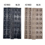 WADSN KEYMOD PROTECTION panels in black, tan, and dark earth for tactical accessories