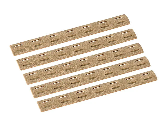 WADSN KEYMOD PROTECTION Rail Covers in Flat Dark Earth for Enhanced Grip and Protection