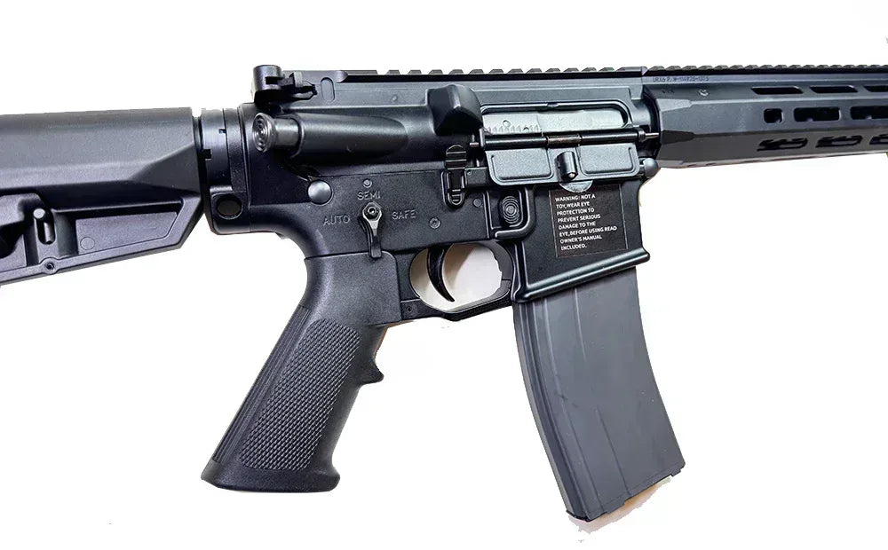 WELL PRO KAC KS-1 Airsoft Rifle with adjustable stock and vertical grip for enhanced precision.