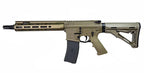WELL PRO KAC STYLE KS-3 GBB AIRSOFT rifle in tan with adjustable stock and ergonomic grip