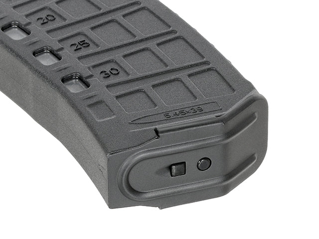 WELL PRO MAG WE09 black polymer chargeur magazine for 5.45x39 ammunition with capacity markings